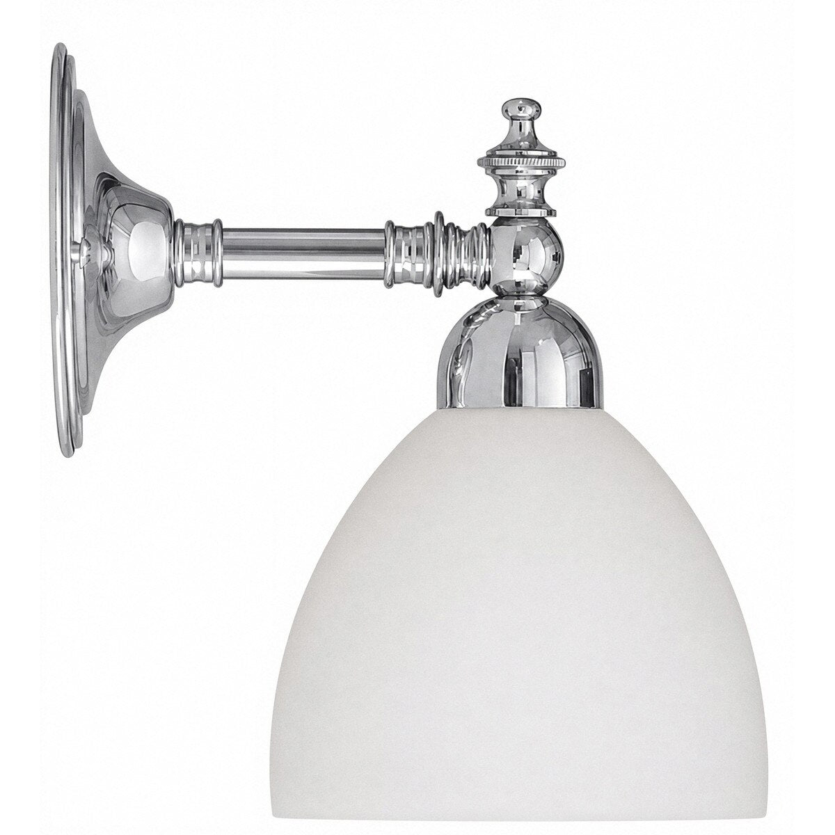 Waubra Wall Light Chrome With Decatron Opal Matt Glass - 3010217