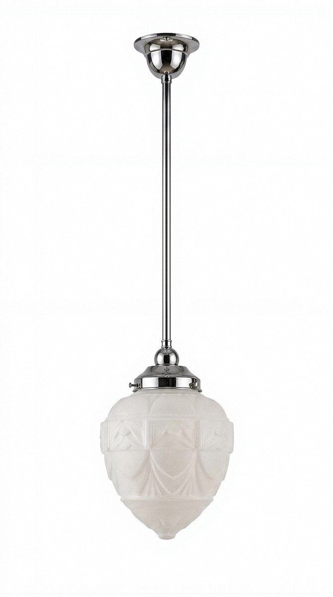 Asheville Pendant Light Chrome & Frost - 3090336