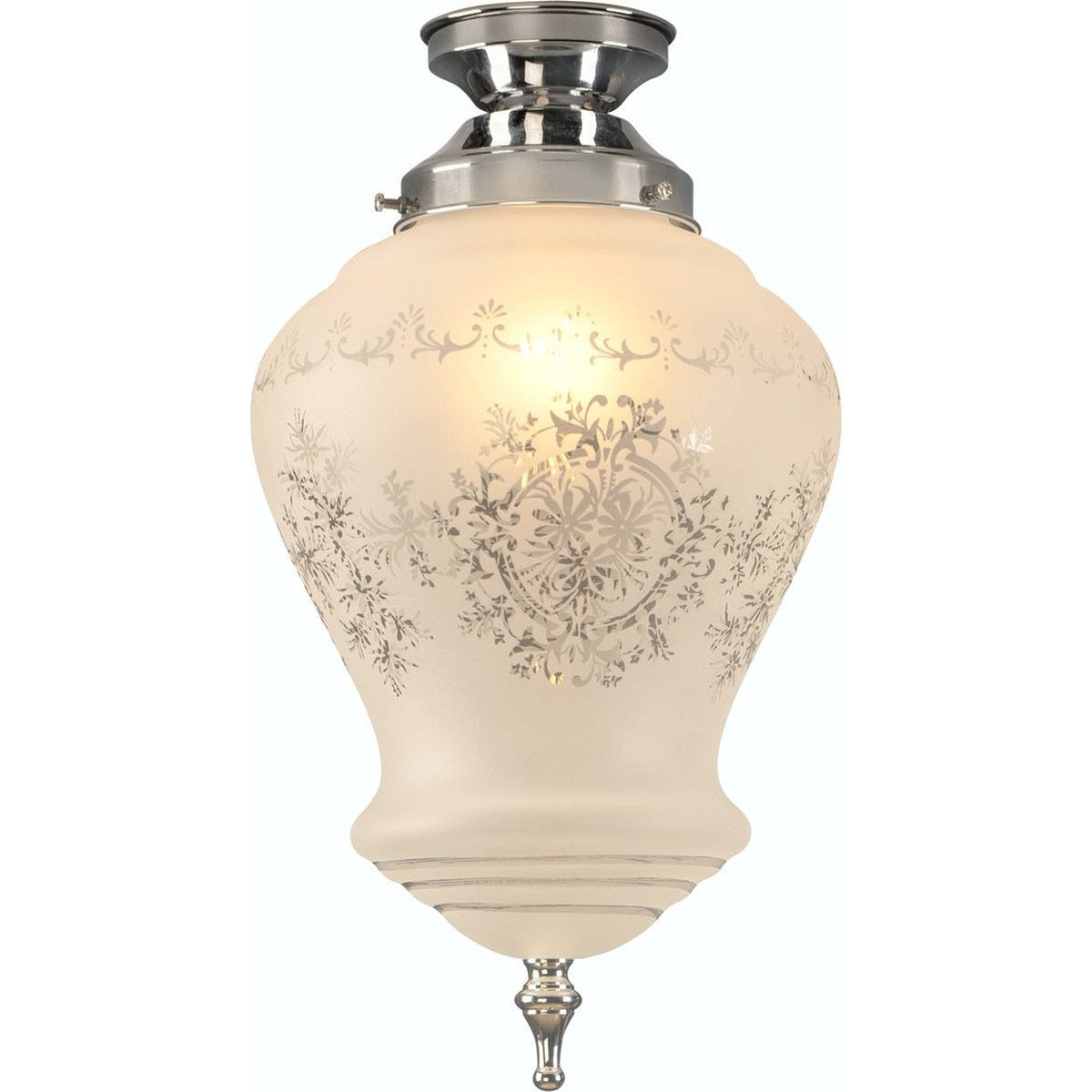 Cambridge Large Batten Fix Light Chrome & Frost Etched - 3090394