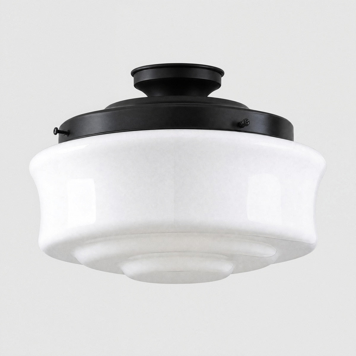 Elwood 12" Batten Fix Light Patina & Opal Gloss - 3090472