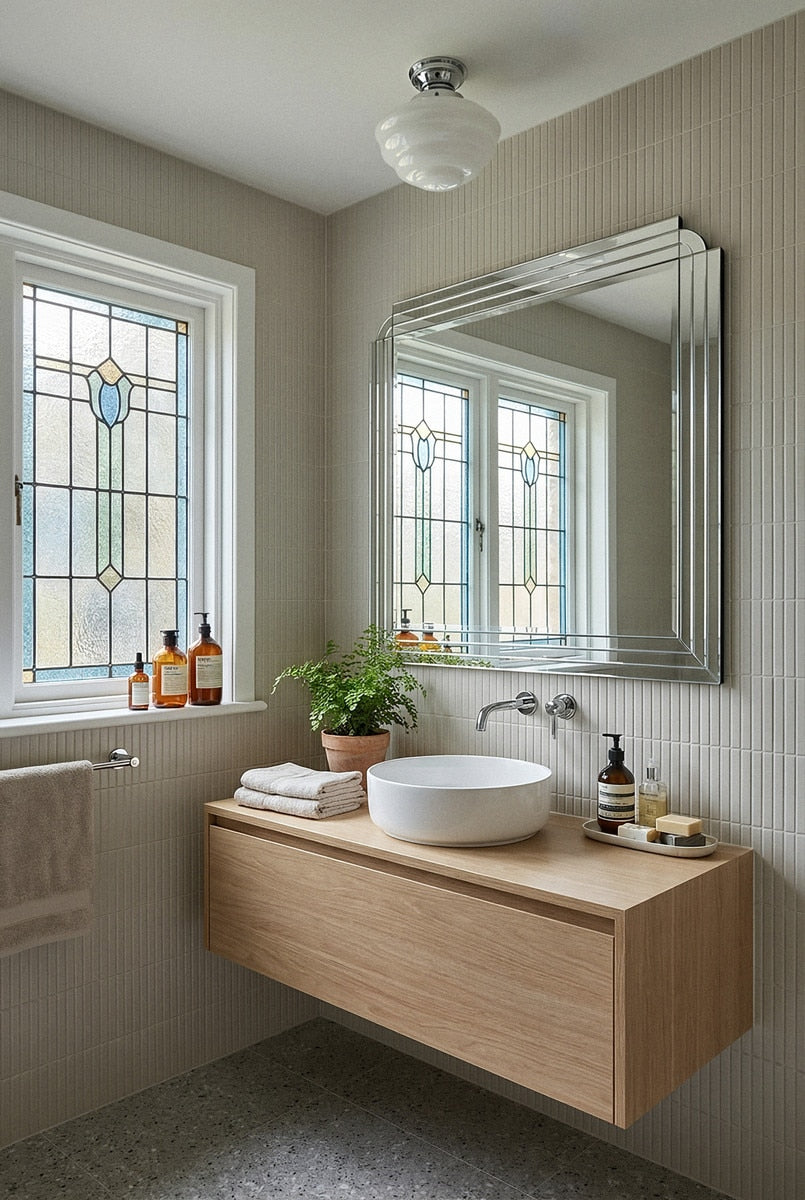 Cannes Batten Fix Light Chrome & Opal Gloss - 3090490