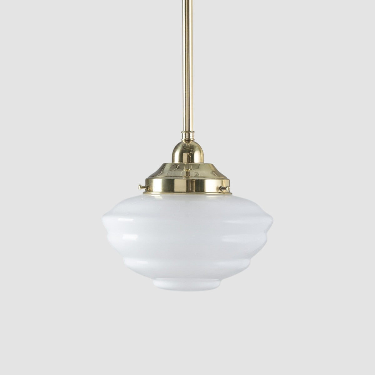 Cannes Pendant Light Polished Brass & Opal Gloss - 3090492