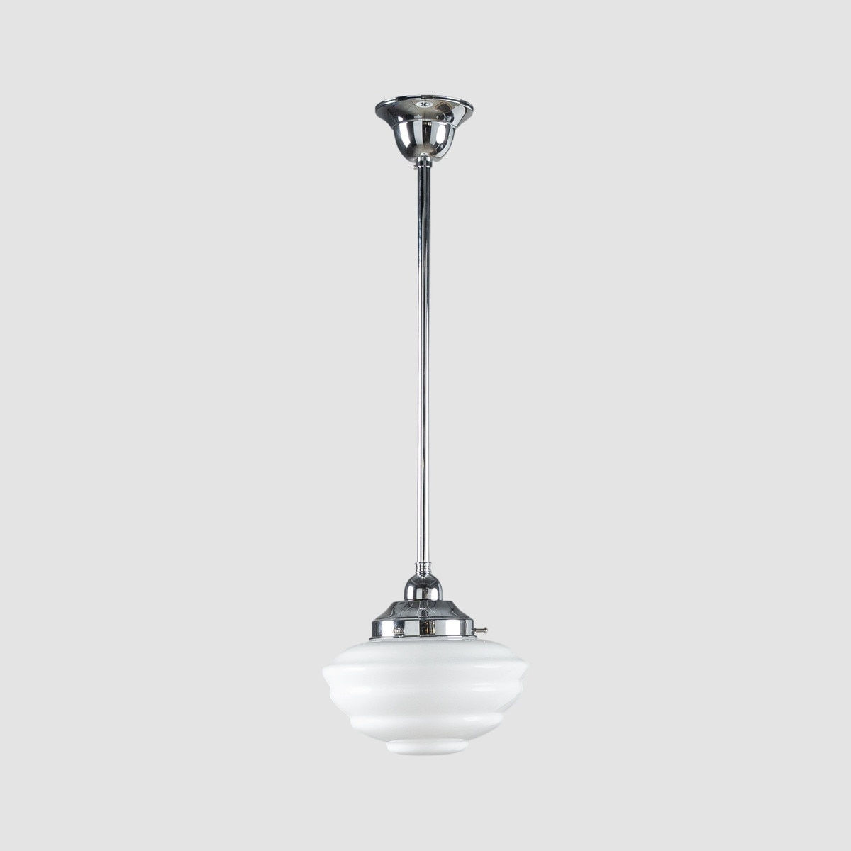 Cannes Pendant Light Chrome & Opal Gloss - 3090493