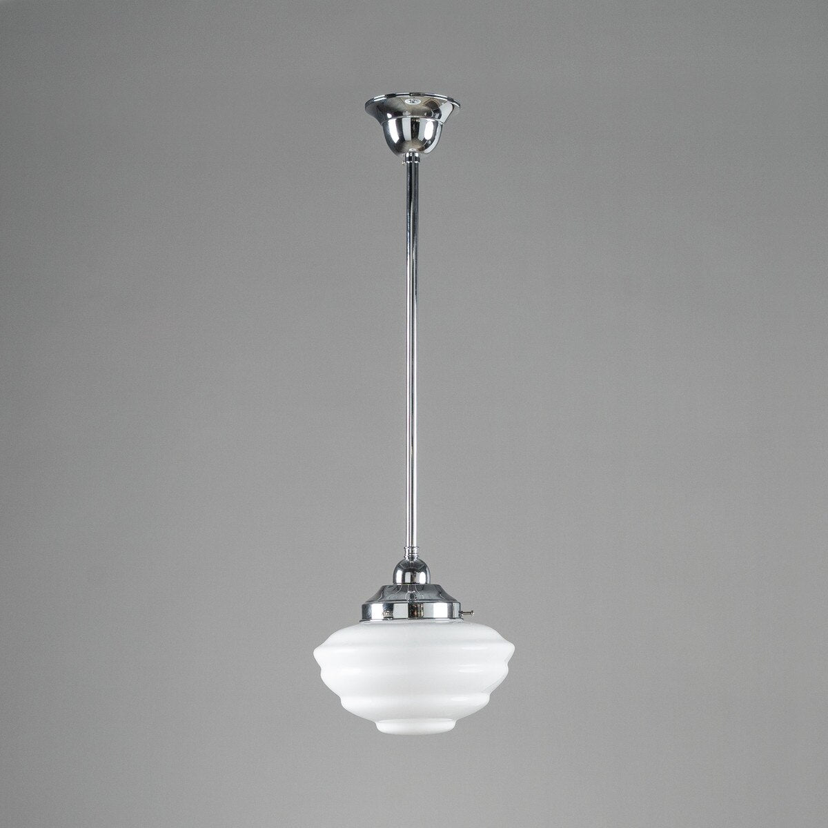 Cannes Pendant Light Chrome & Opal Gloss - 3090493