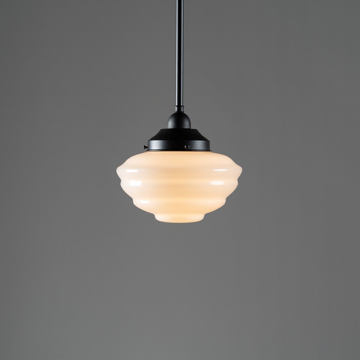Cannes Pendant Light Patina & Opal Gloss - 3090494