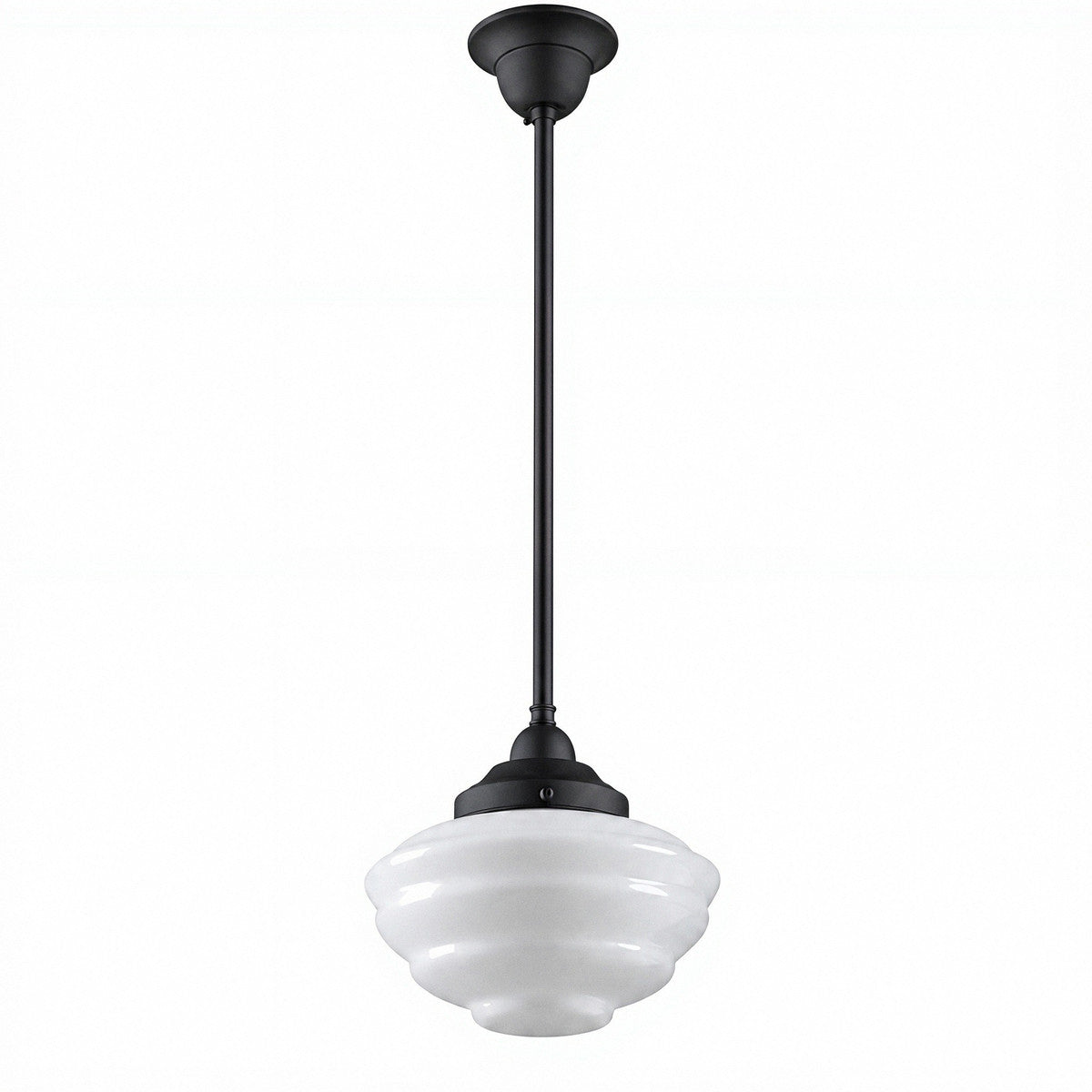 Cannes Pendant Light Patina & Opal Gloss - 3090494