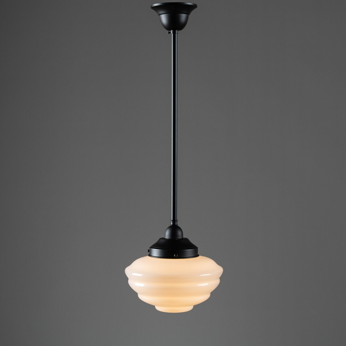 Cannes Pendant Light Patina & Opal Gloss - 3090494