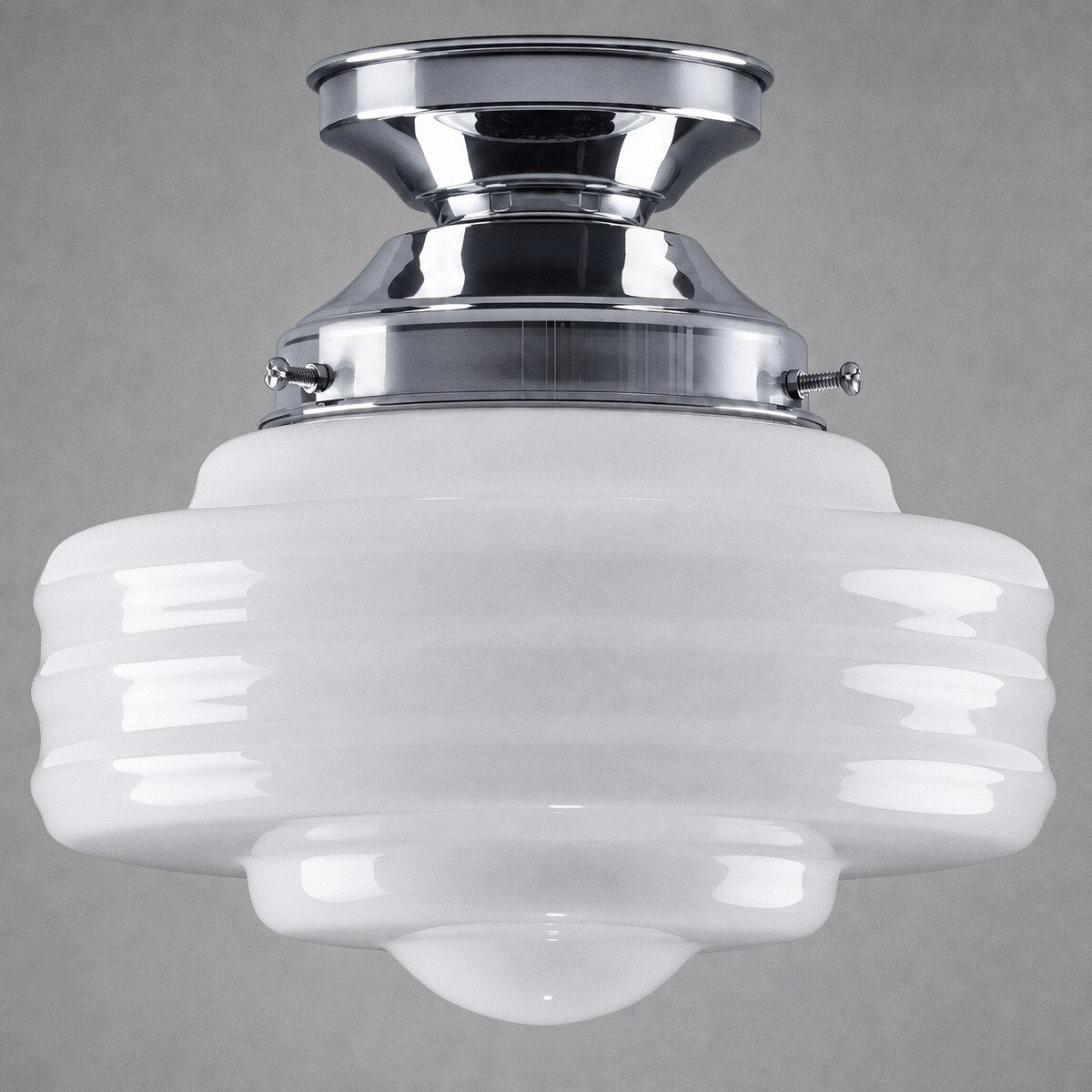 Detroit 8" Batten Fix Light Chrome & Opal Gloss - 3090508