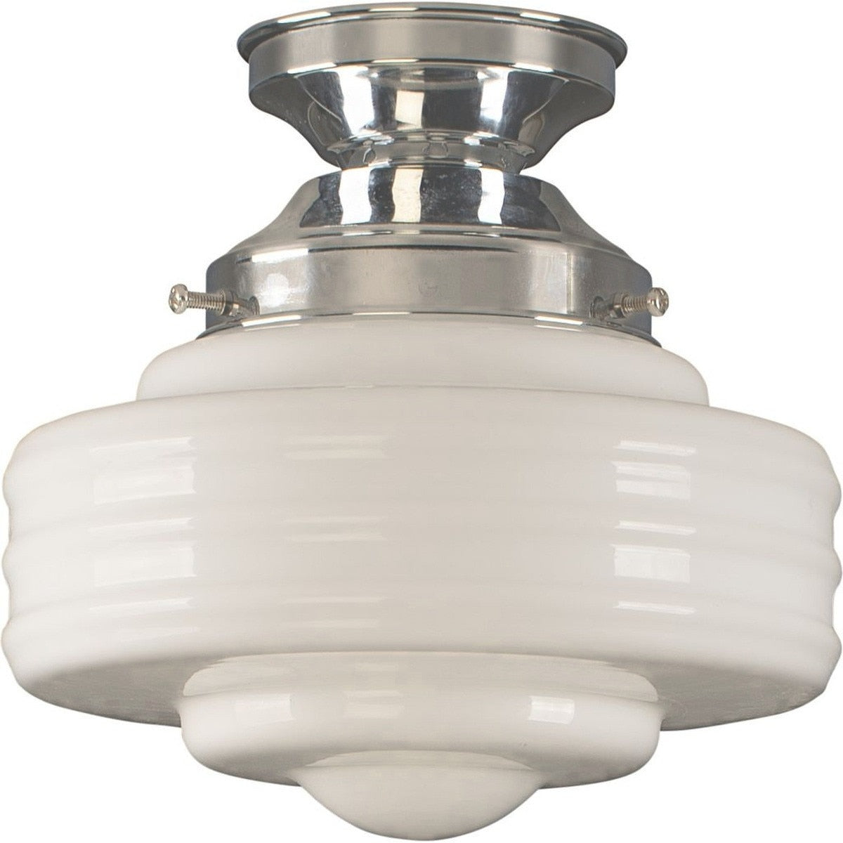 Detroit 8" Batten Fix Light Chrome & Opal Gloss - 3090508