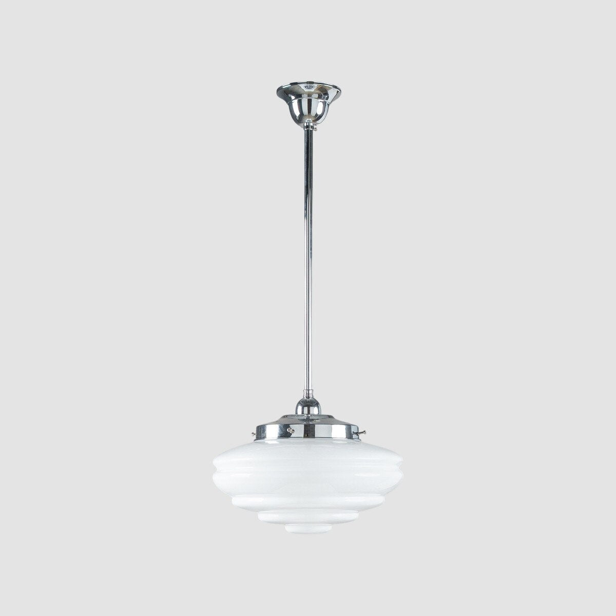 Detroit 8" Pendant Light Chrome & Opal Gloss - 3090511