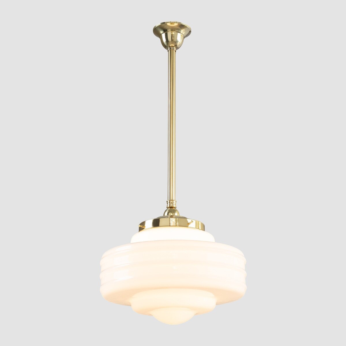 Detroit 14" Pendant Light Polished Brass - 3090516