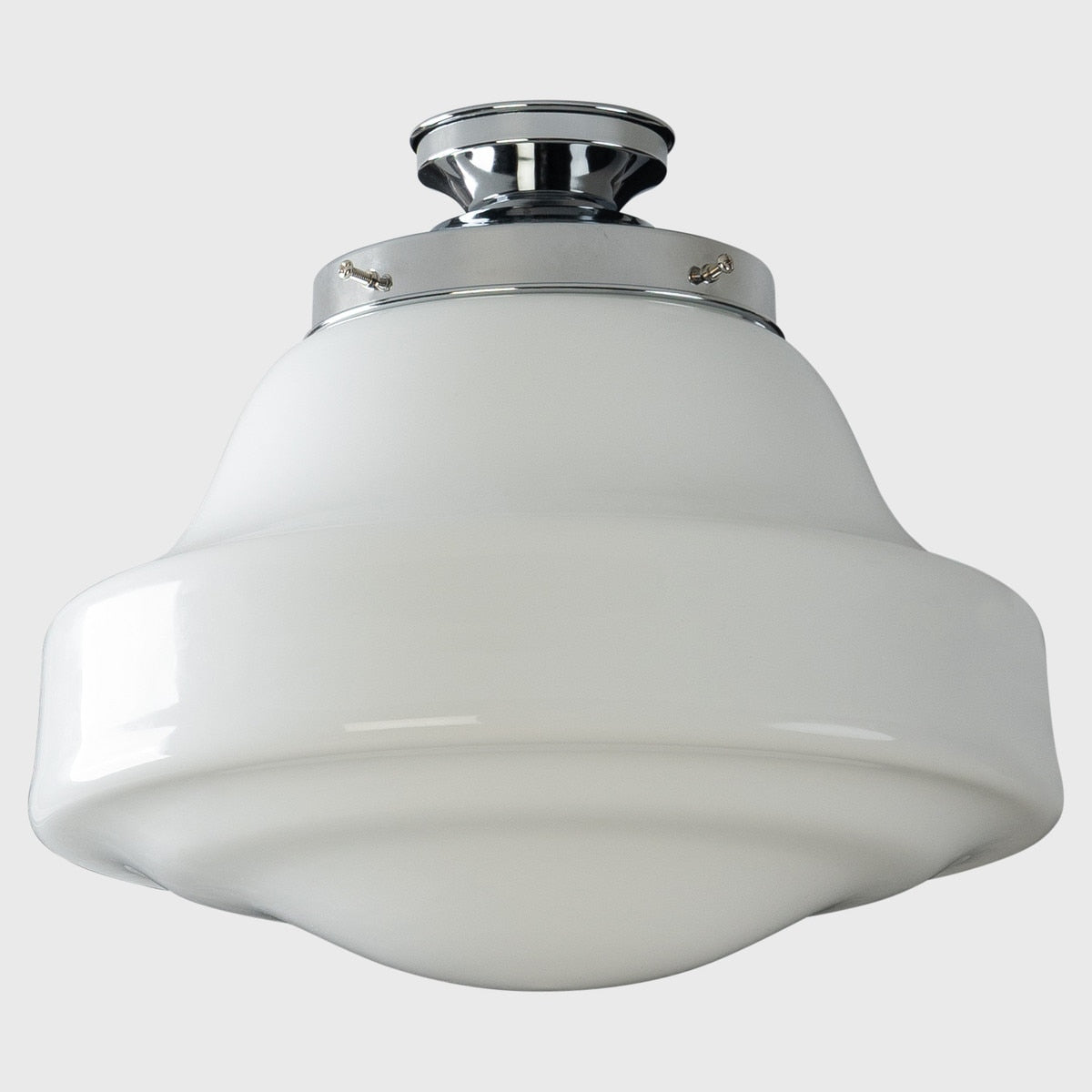 Lincoln Schoolhouse Batten Fix Light Chrome & Opal Gloss - 3090520