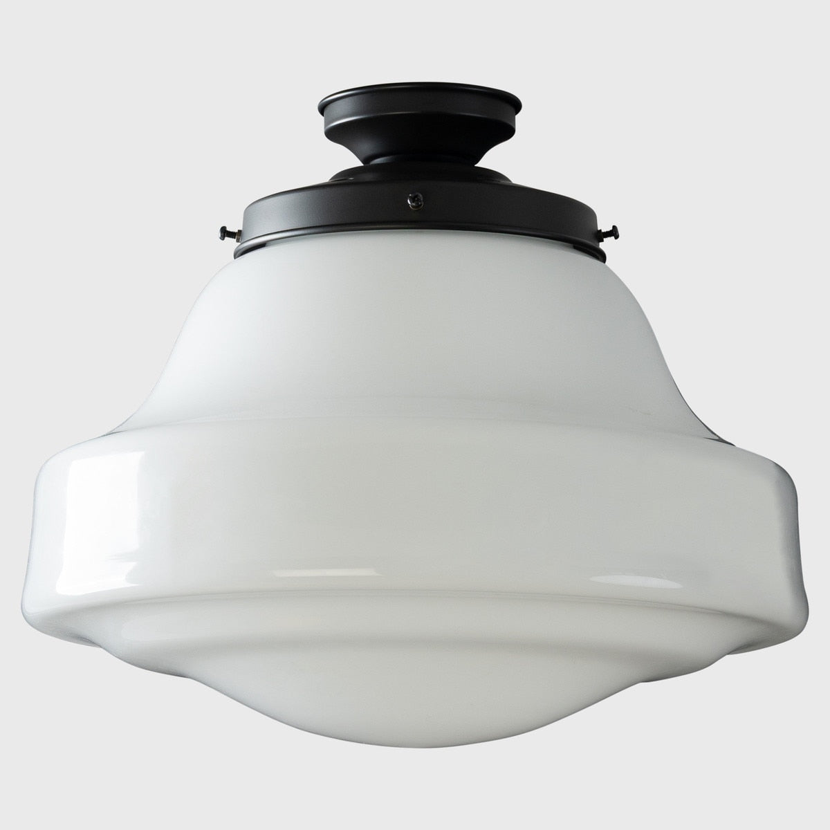 Lincoln Schoolhouse Batten Fix Light Patina & Opal Gloss - 3090521