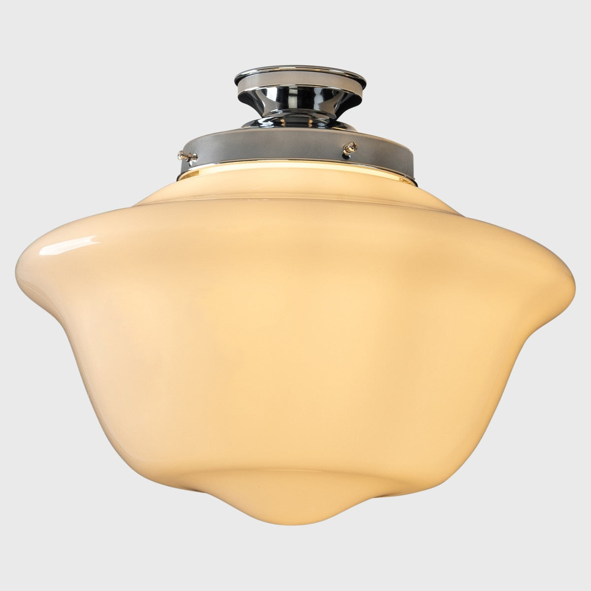 Victorian Schoolhouse 16" Batten Fix Light Chrome & Opal Gloss - 3090526