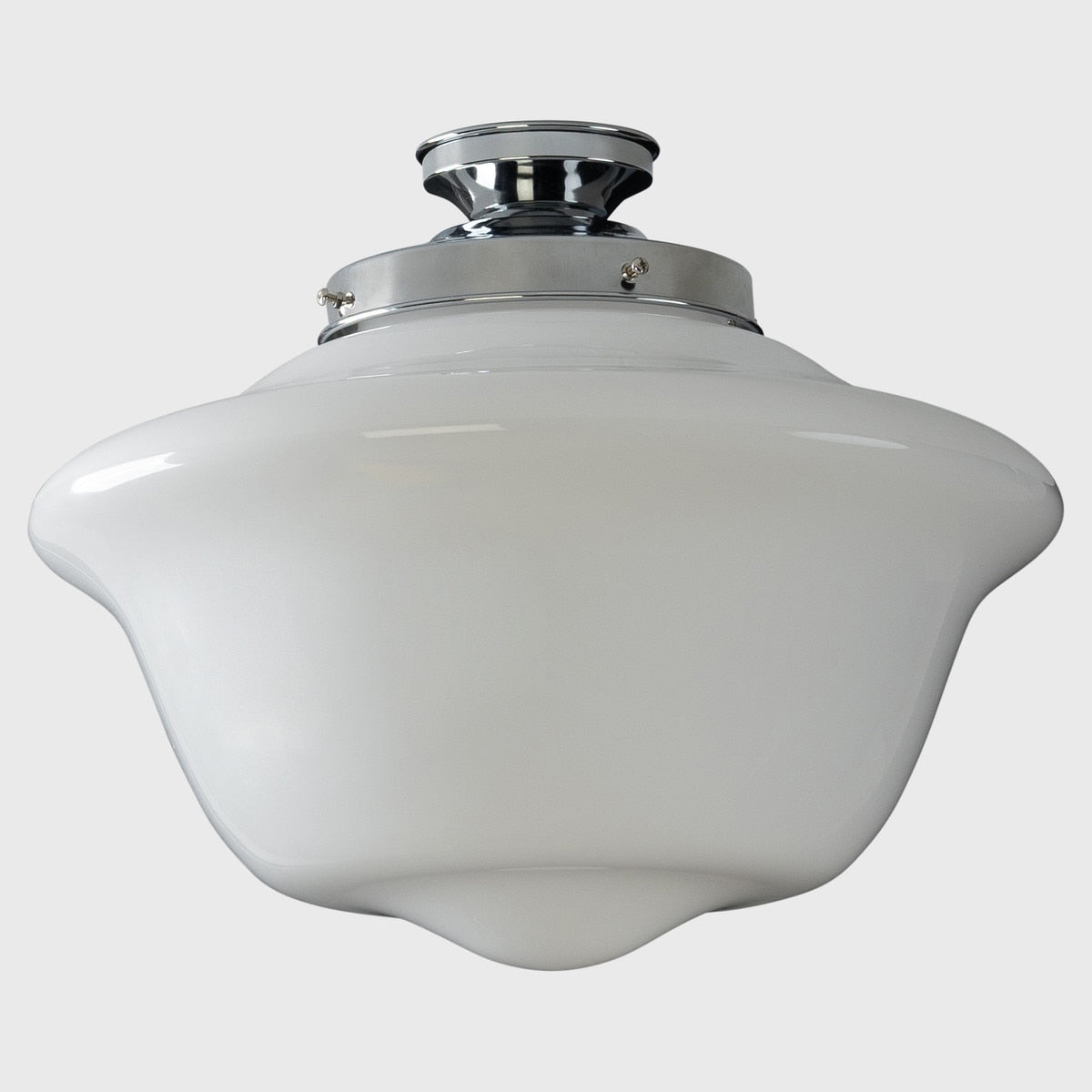 Victorian Schoolhouse 16" Batten Fix Light Chrome & Opal Gloss - 3090526