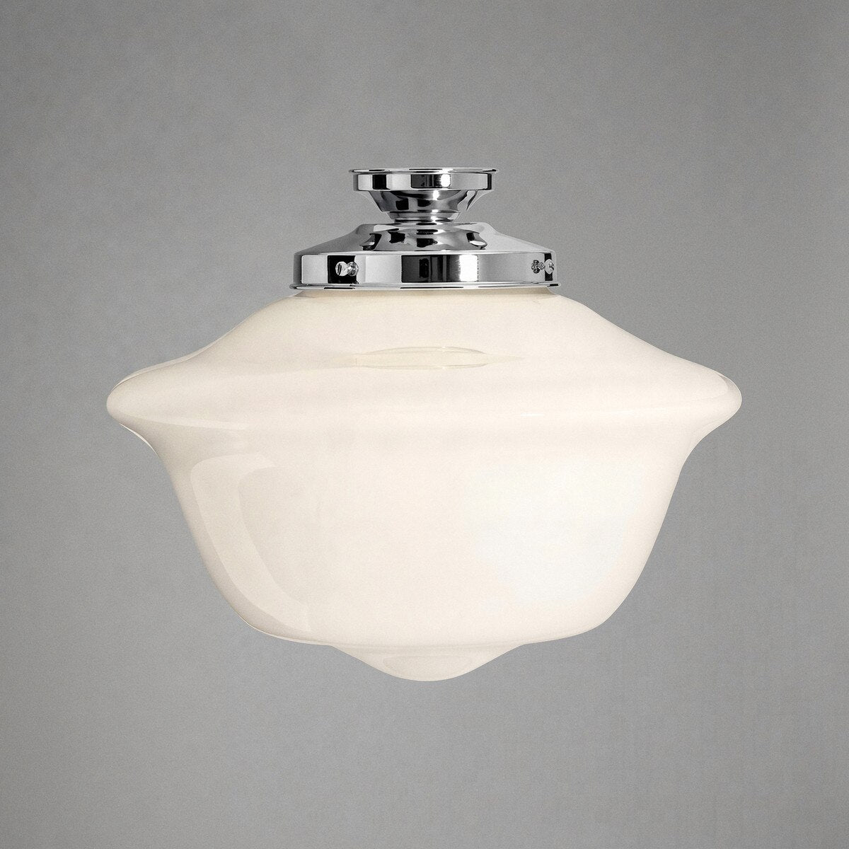 Victorian Schoolhouse 16" Batten Fix Light Chrome & Opal Gloss - 3090526
