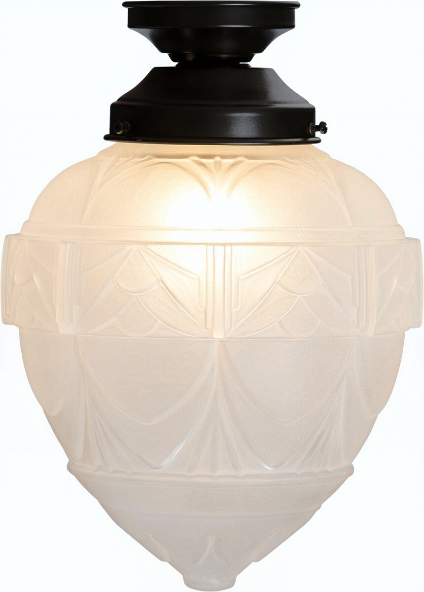 Asheville Batten Light Patina & Frost - 3090545