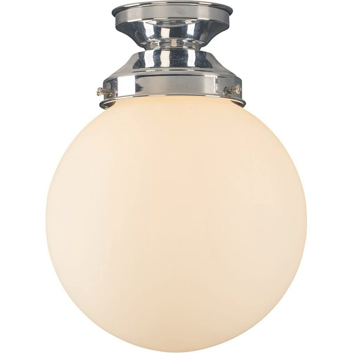 Sphere 8" Batten Light Chrome & Opal Matt - 3090553