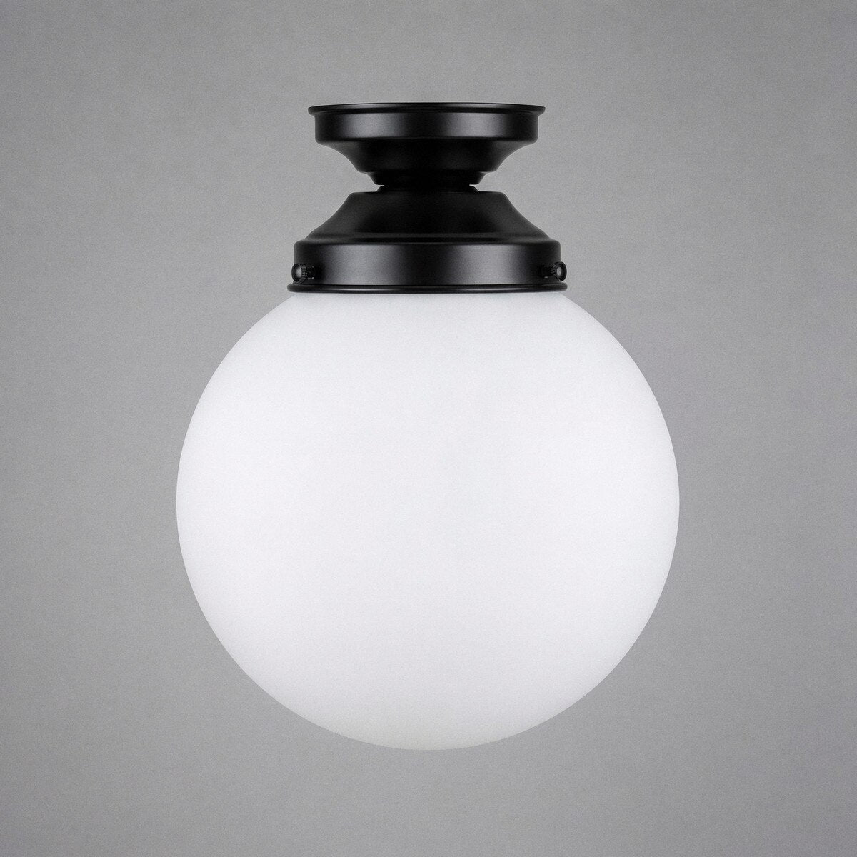Sphere 8" Batten Light Patina & Opal Matt - 3090557