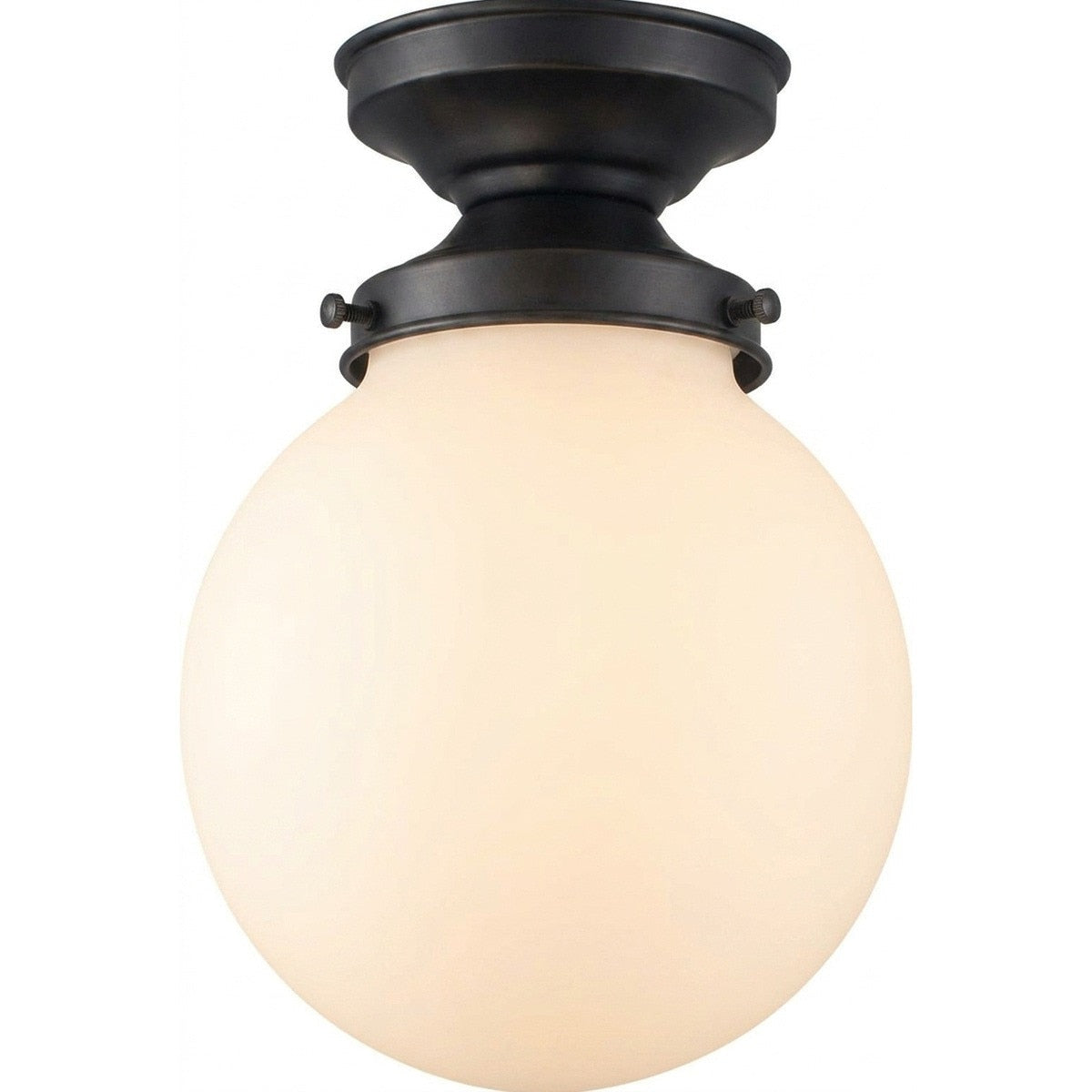 Sphere 6" Batten Light Patina & Opal Matt - 3090558