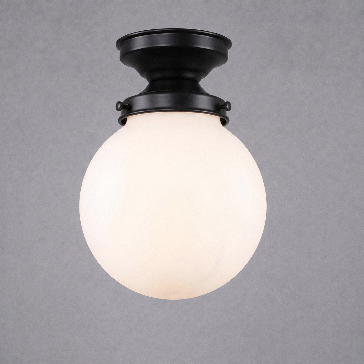 Sphere 6" Batten Light Patina & Opal Matt - 3090558