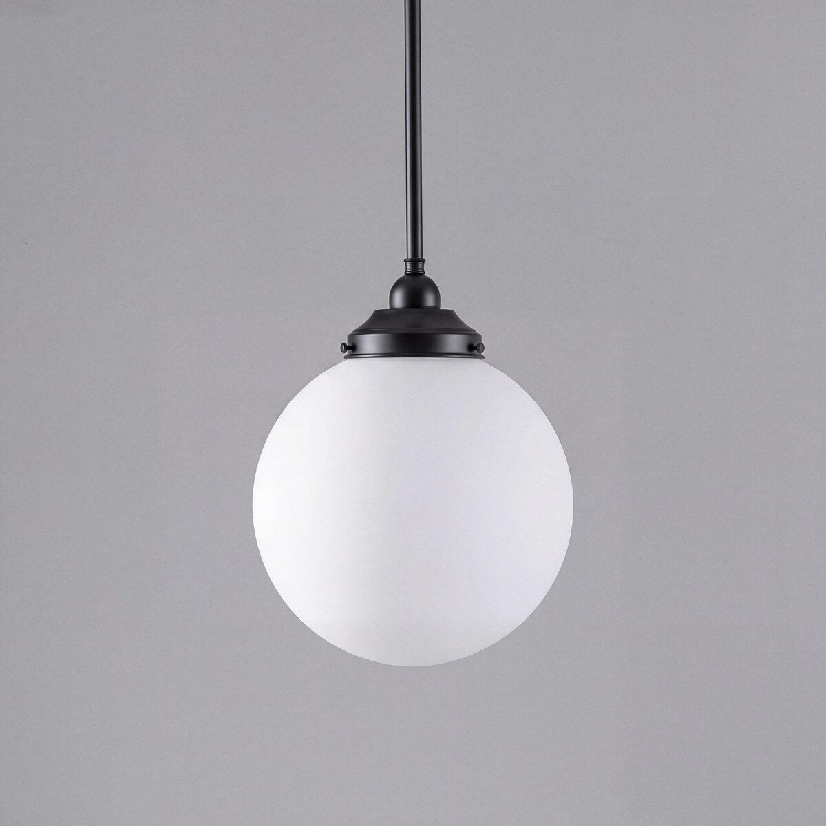 Sphere 10" Pendant Light Patina & Opal Matte - 3090564