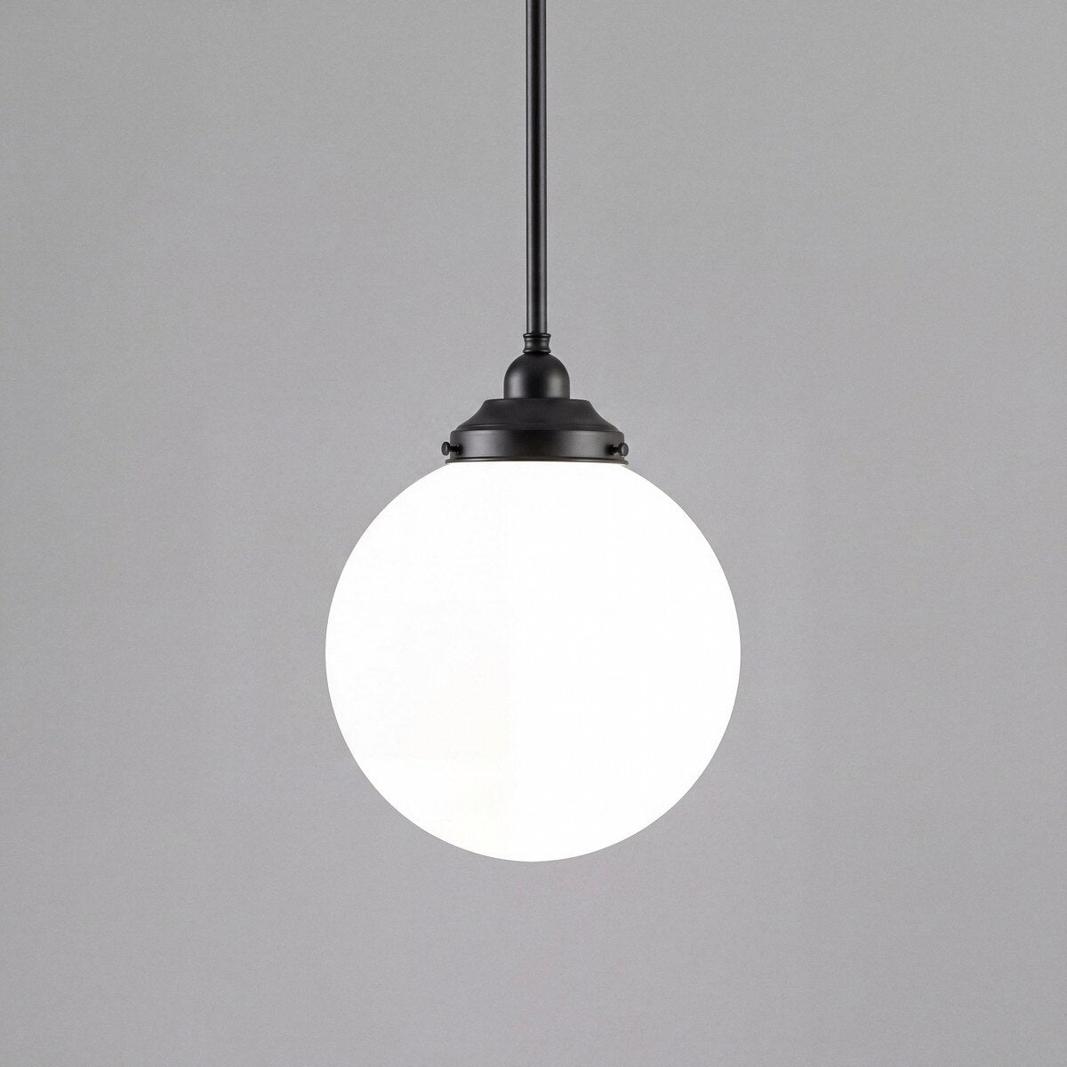 Sphere 10" Pendant Light Patina & Opal Matte - 3090564