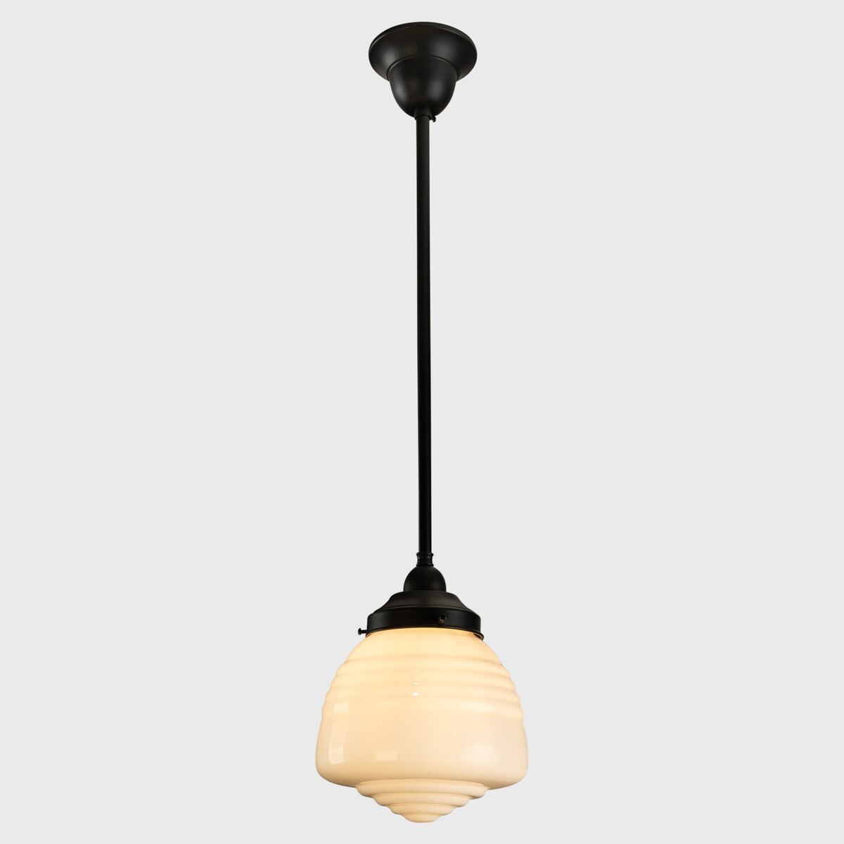 Domec Pendant Light Patina & Opal Gloss - 3090601