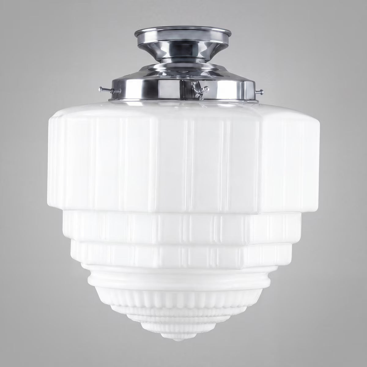St Helens Batten Fix Light Chrome & Opal Gloss - 3090624