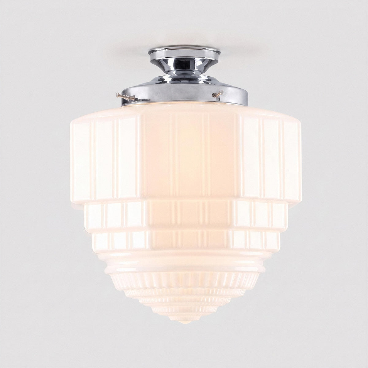 St Helens Batten Fix Light Chrome & Opal Gloss - 3090624