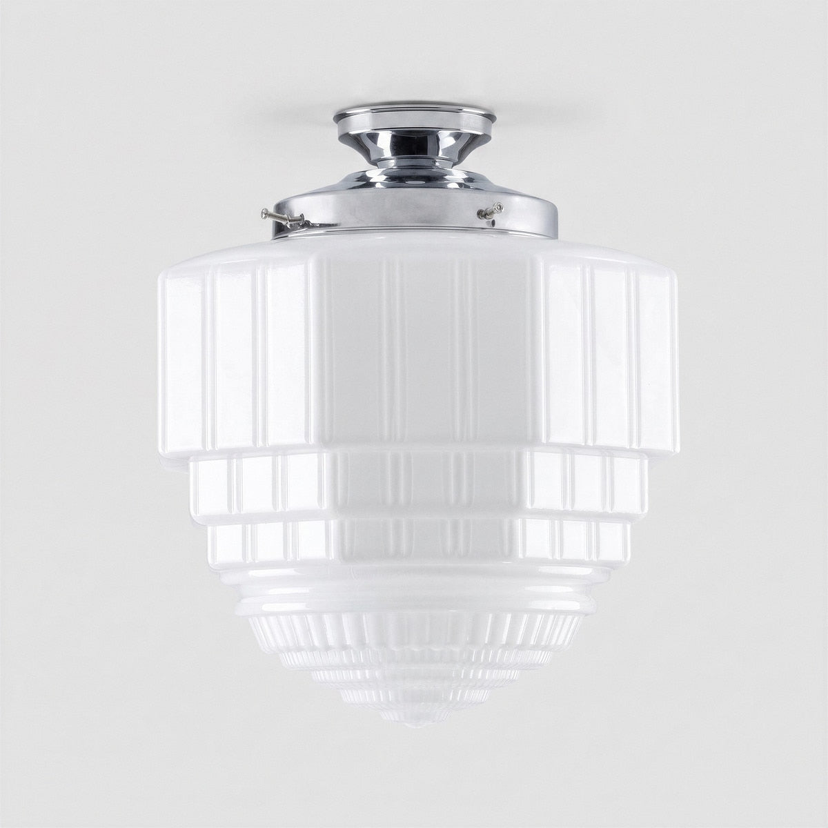 St Helens Batten Fix Light Chrome & Opal Gloss - 3090624
