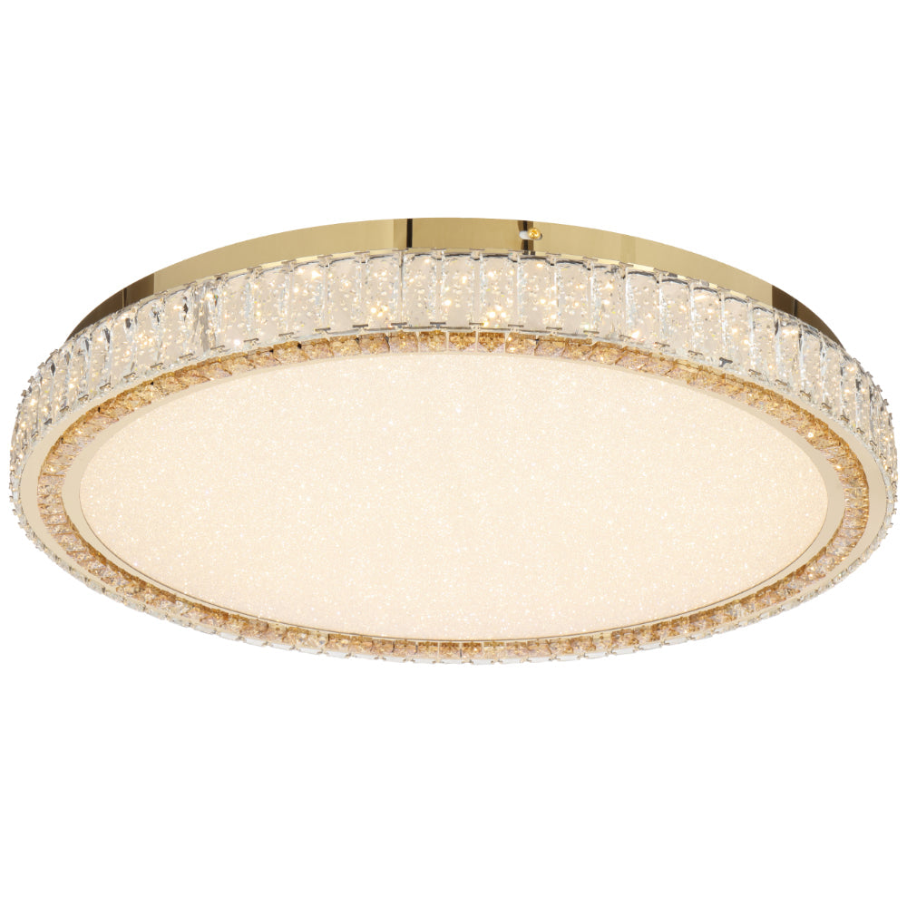 Lucent LED Large Oyster 128W TRI Colour Gold - LUCENT OY60-GD