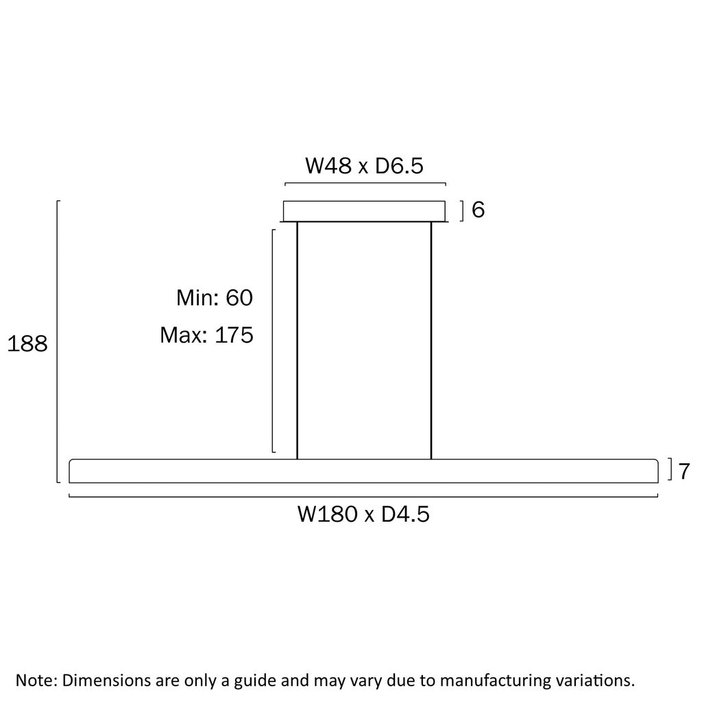 Lucid LED Pendant Wood - LUCID PE180-WD