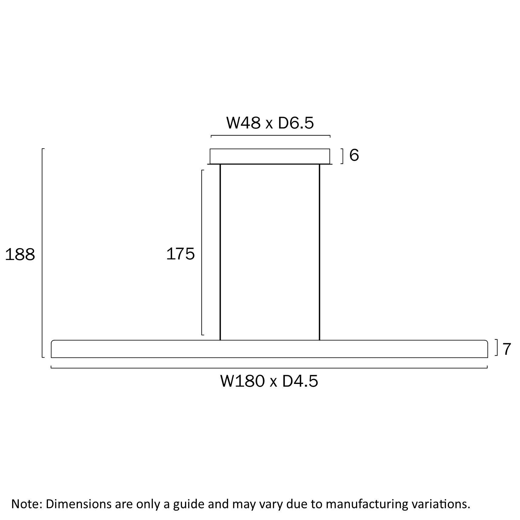 Lucid LED Pendant Wood - LUCID PE180-WD