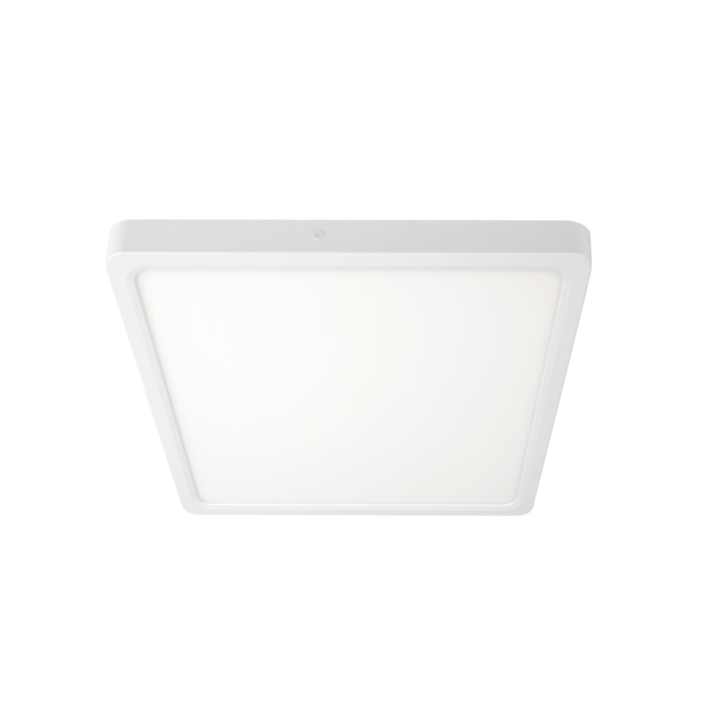 Lunos 230mm LED Oyster Light 18W TRI Colour White - LUNOS OY23.3C-WH