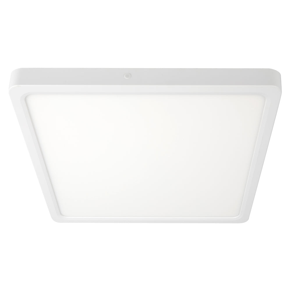 Lunos 400mm LED Oyster Light 30W TRI Colour White - LUNOS OY40.3C-WH