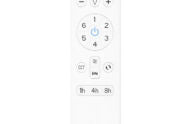 Metro DC Ceiling Fan With LED Light 52" 3 Blade White & Oak With WIFI Remote - MDCM1333WO