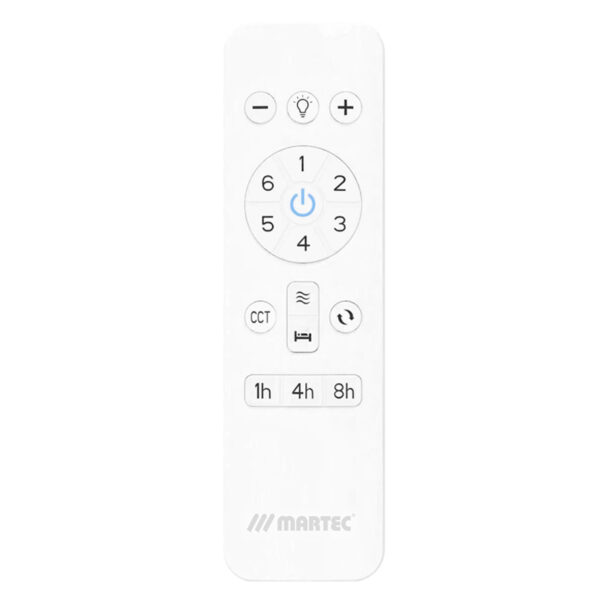 Fresno DC Ceiling Fan With LED Light 52" 3 Blade Matt Black & Walnut With WIFI Remote - MFDC1333MW