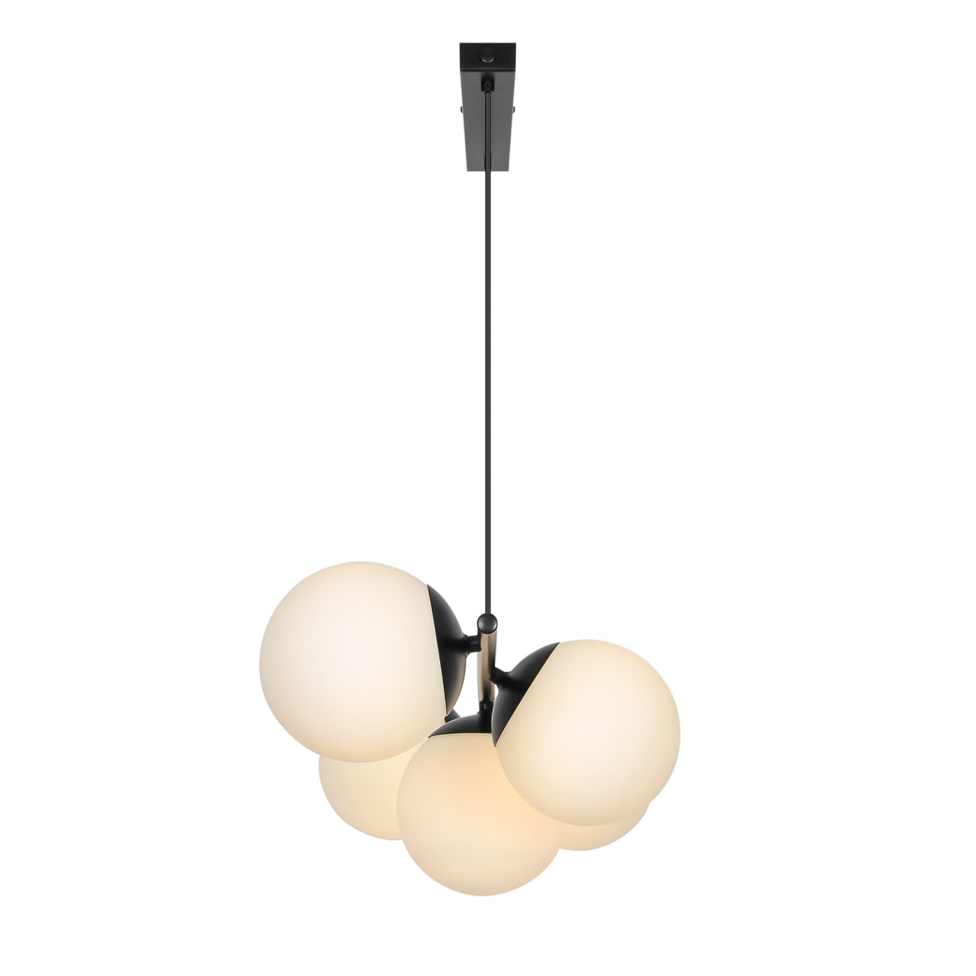 Lilly 5-Spot Pendant Light Black - 2612623003