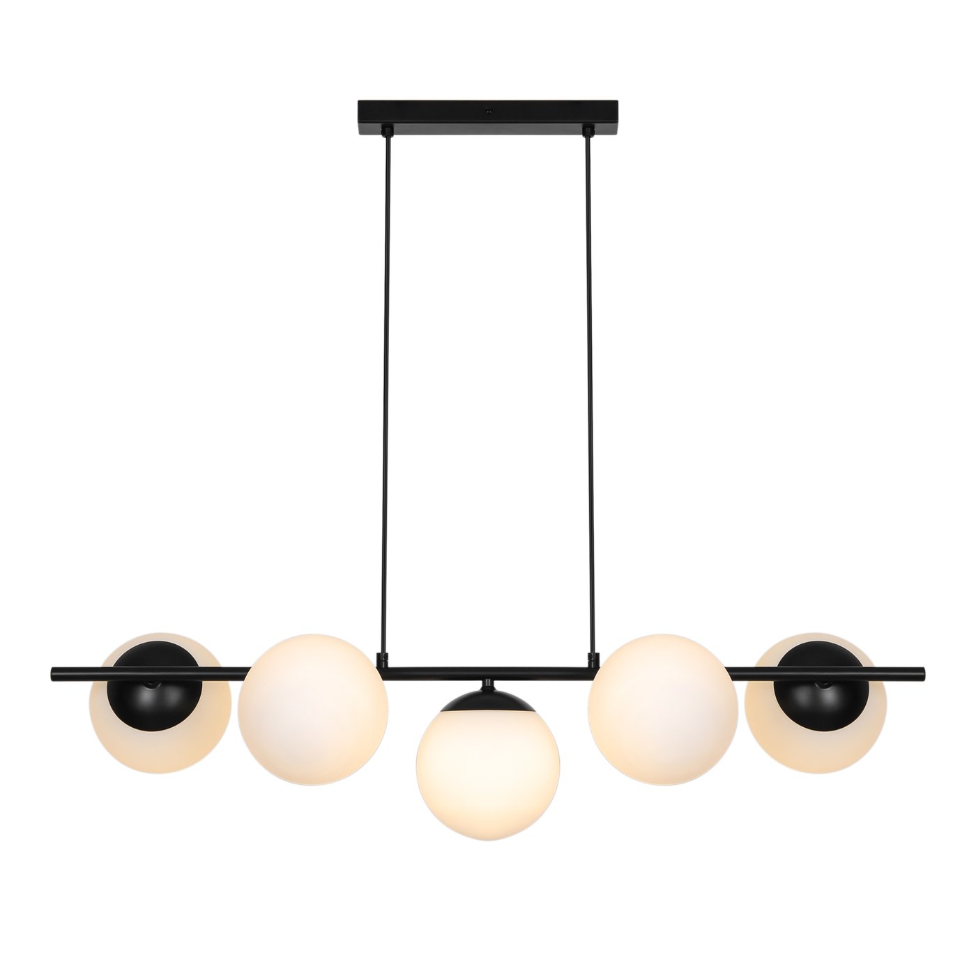 Lilly 5-Spot Pendant Light Black - 2612623003