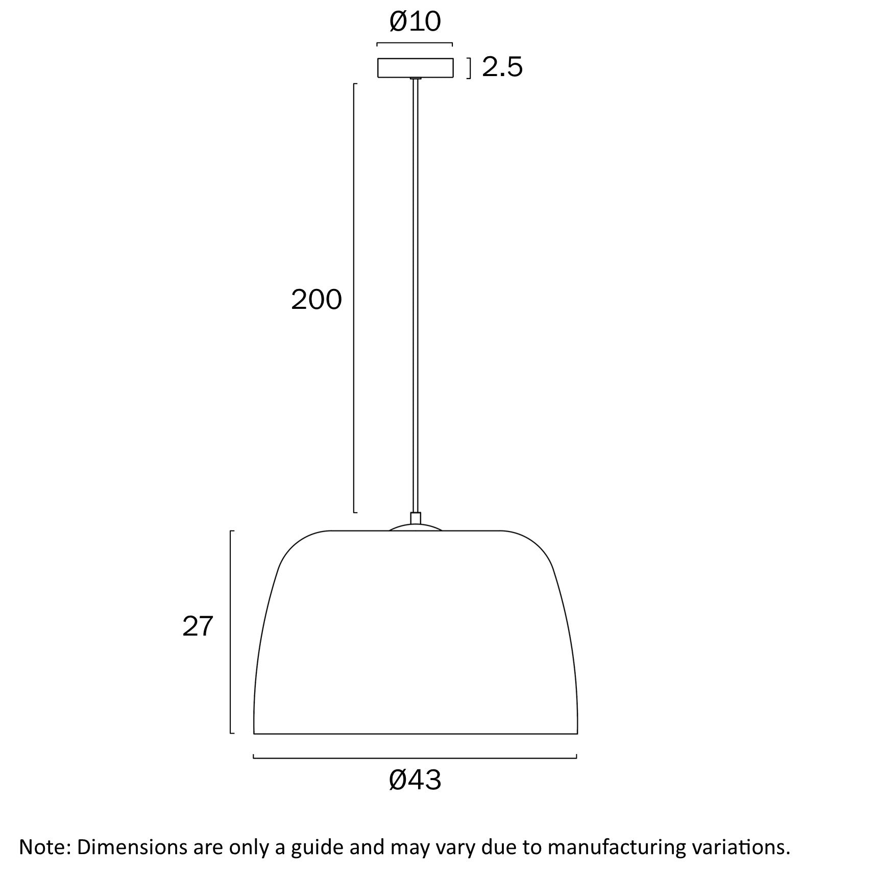 Malin Pendant Grey - MALIN PE-GY