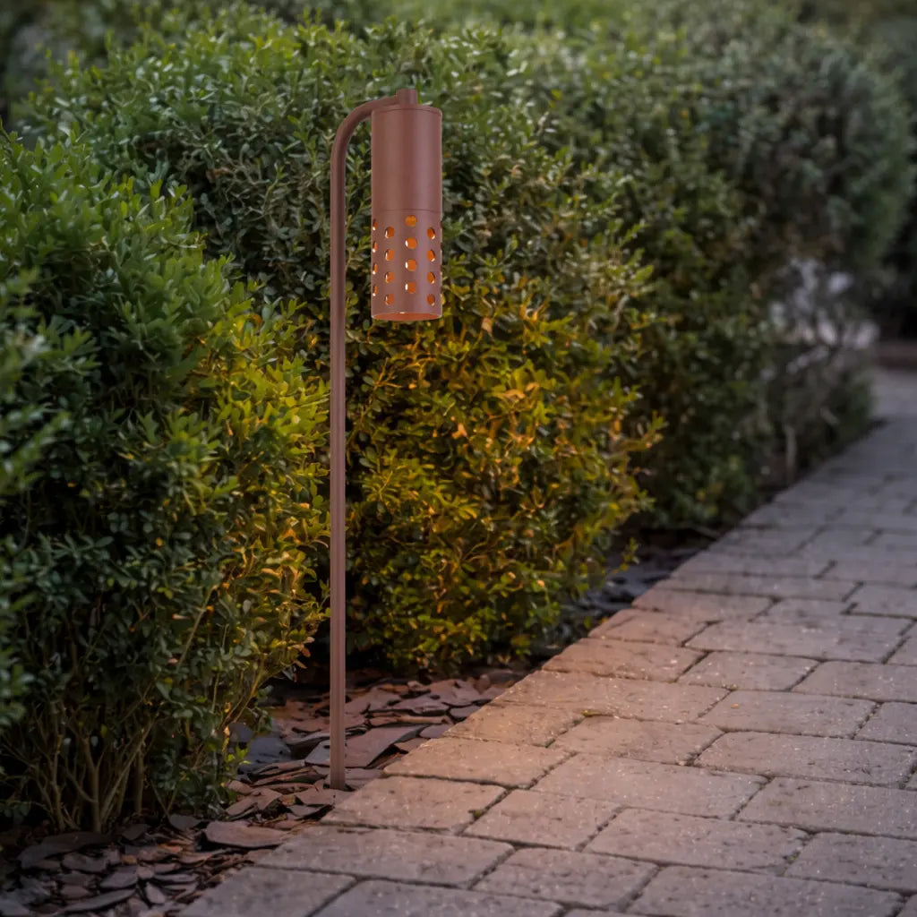 Manus LED Post Spike Light 24V 5W 2700K Corten - MANUS PT-RST24