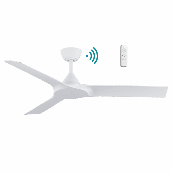 Alpine DC Ceiling Fan 52" 3 Blade Matt White With WIFI Remote - MDCA133W