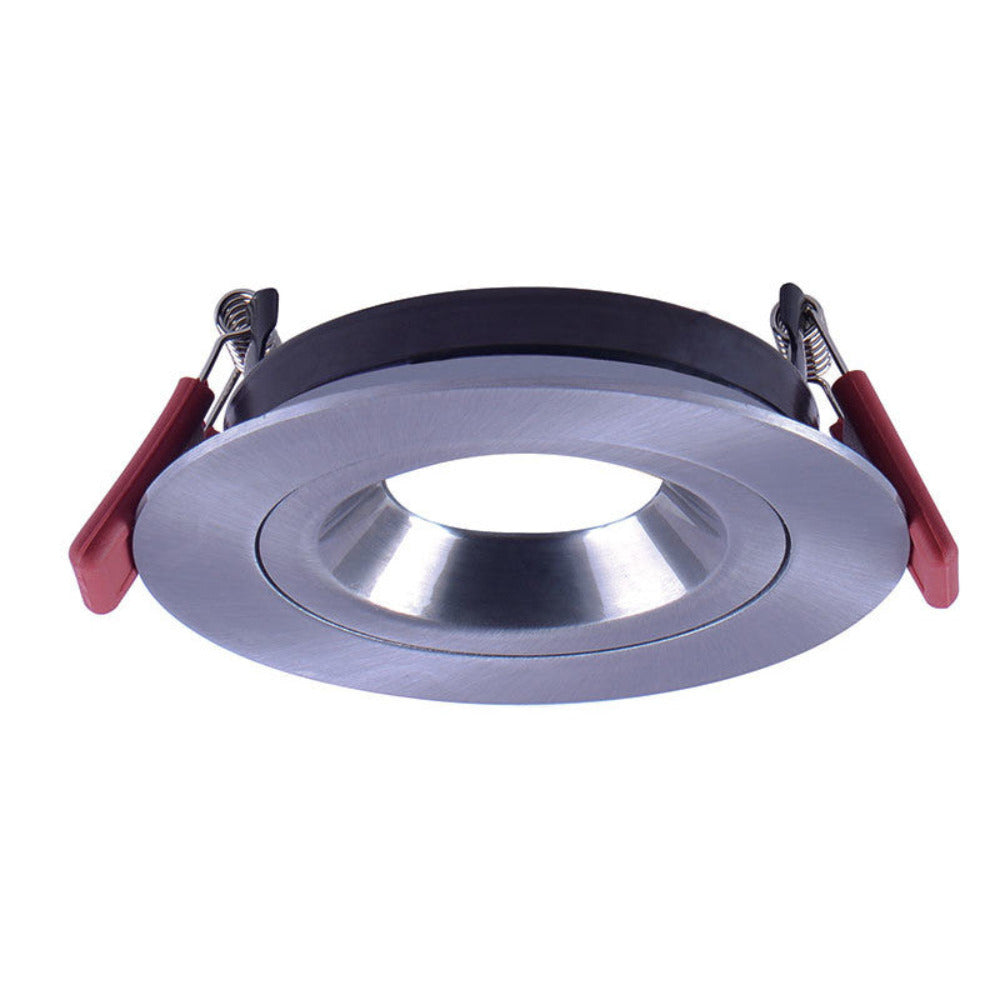 Buy Downlight Frames Australia Downlight Frame Gymbal With Twist on Lamp System Nickel - MDL-603-NK
