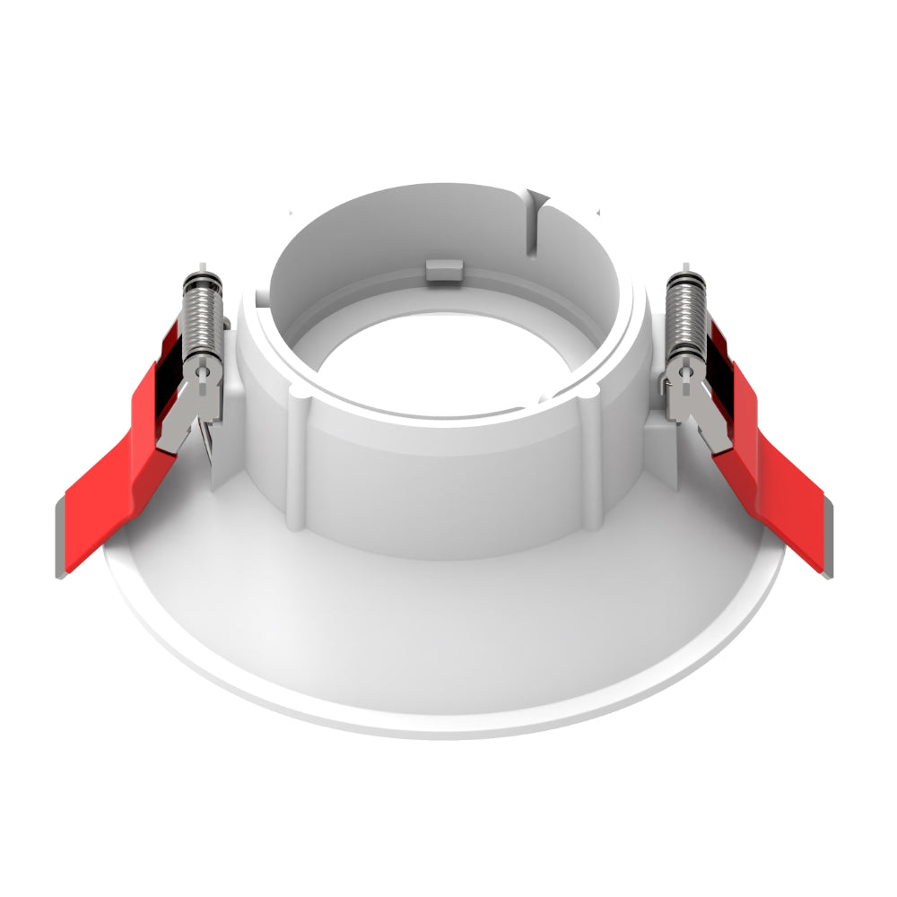 613 Aluminium Downlight Frame Only White- MDL-613-WH