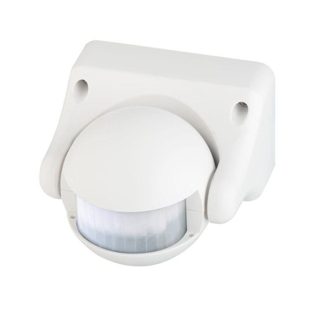 IP44 Compact Security PIR Wall Motion Sensor White- MEL001