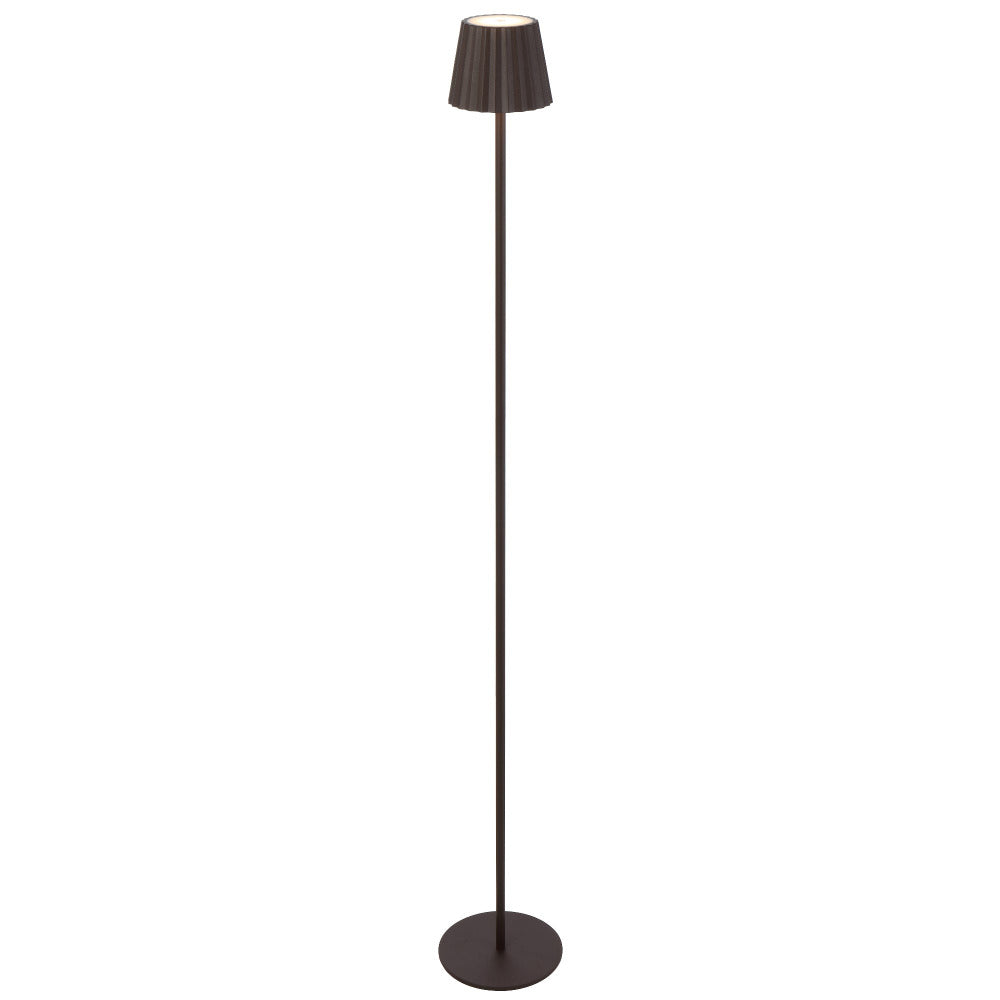 Buy Floor Lamps Australia MINDY Rechargeable Floor Lamp Brown 3CCT - MINDY FL-BRW