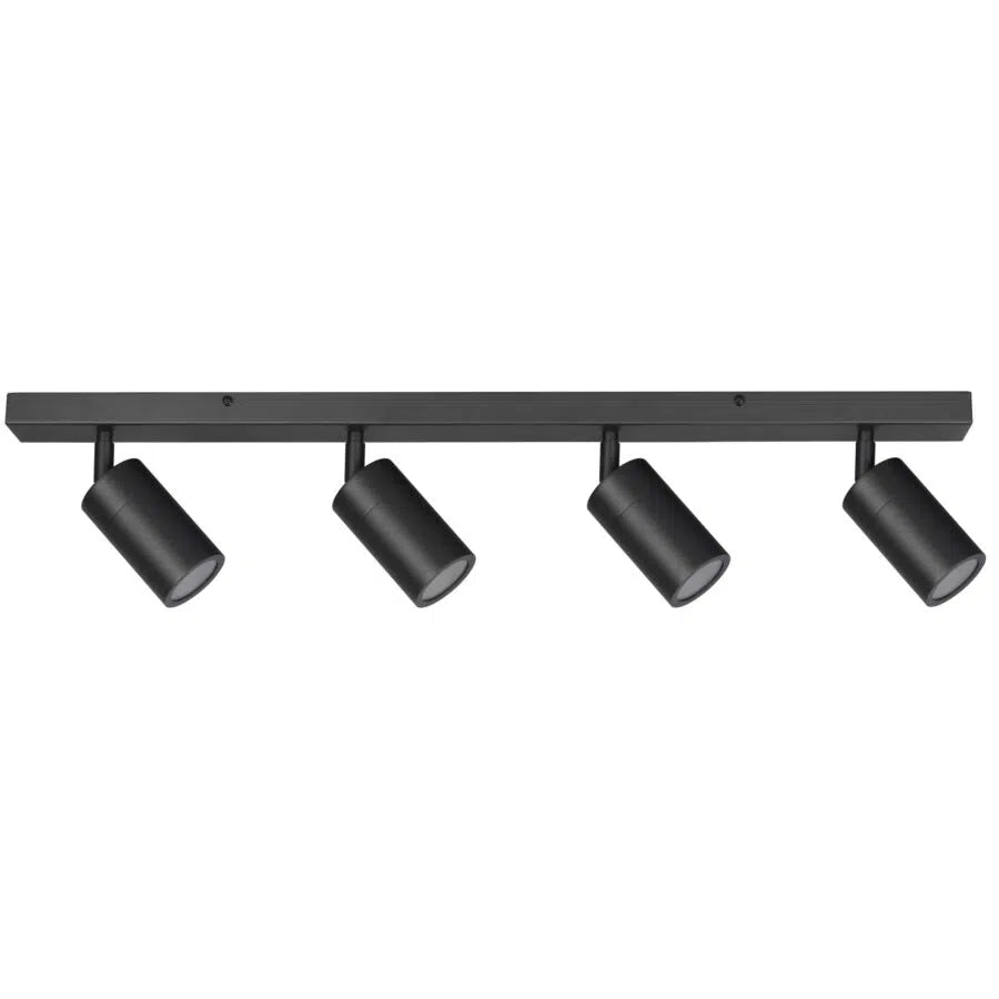 Crest Four Light Spotlight Matt Black - MLCS4M