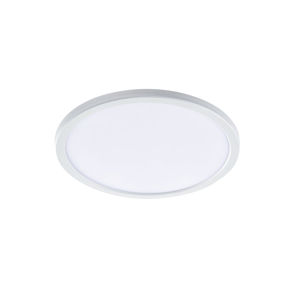 Fino Ultrathin 280mm Dimmable LED Oyster 18W White TRI Colour - MLFO34518WD
