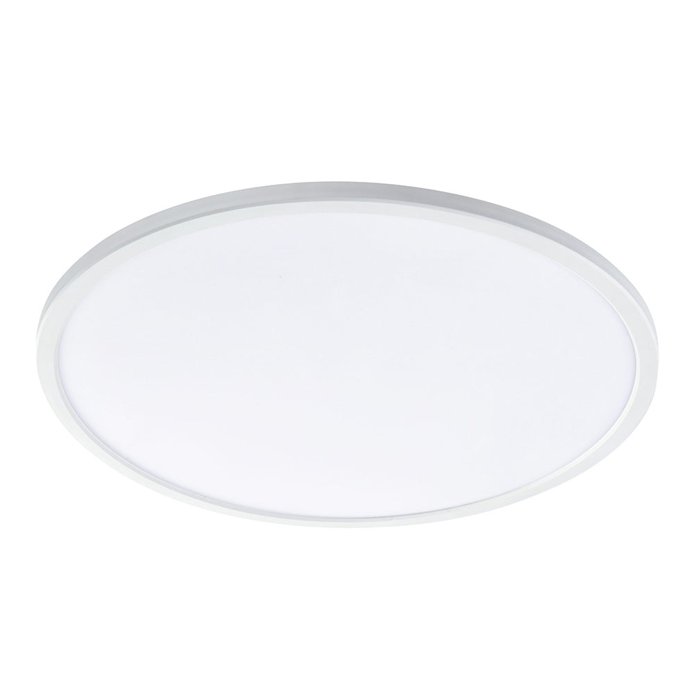 Fino Ultrathin 420mm Dimmable LED Oyster Light 32W White TRI Colour - MLFO34532WD